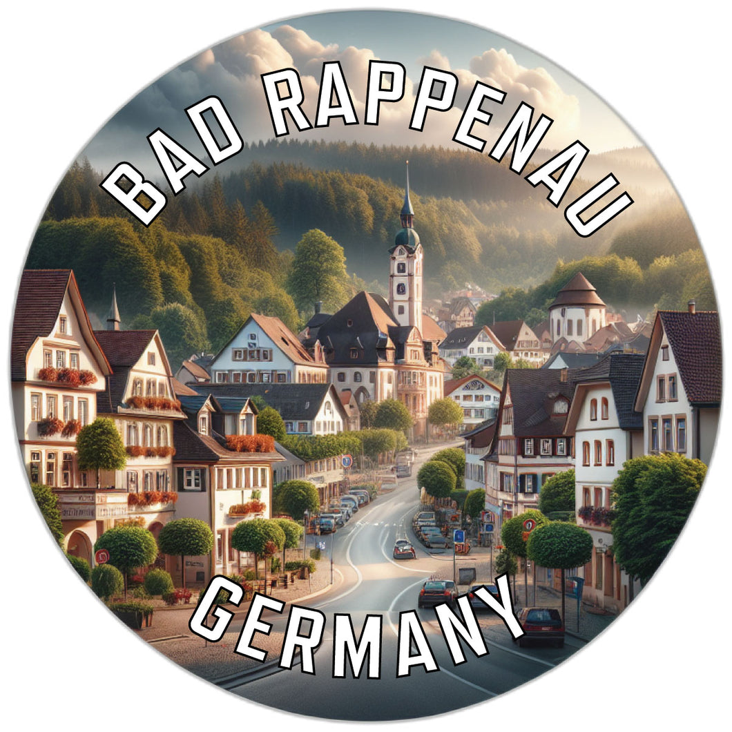 Bad Rappenau Germany Souvenir Vinyl Decal Sticker 2-Inch