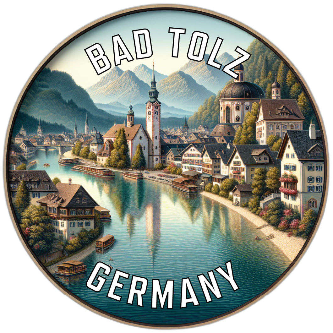 Bad Tolz Germany Souvenir Vinyl Decal Sticker 4-Inch