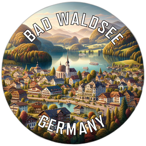 Bad Waldsee Germany Souvenir Vinyl Decal Sticker 2-Inch