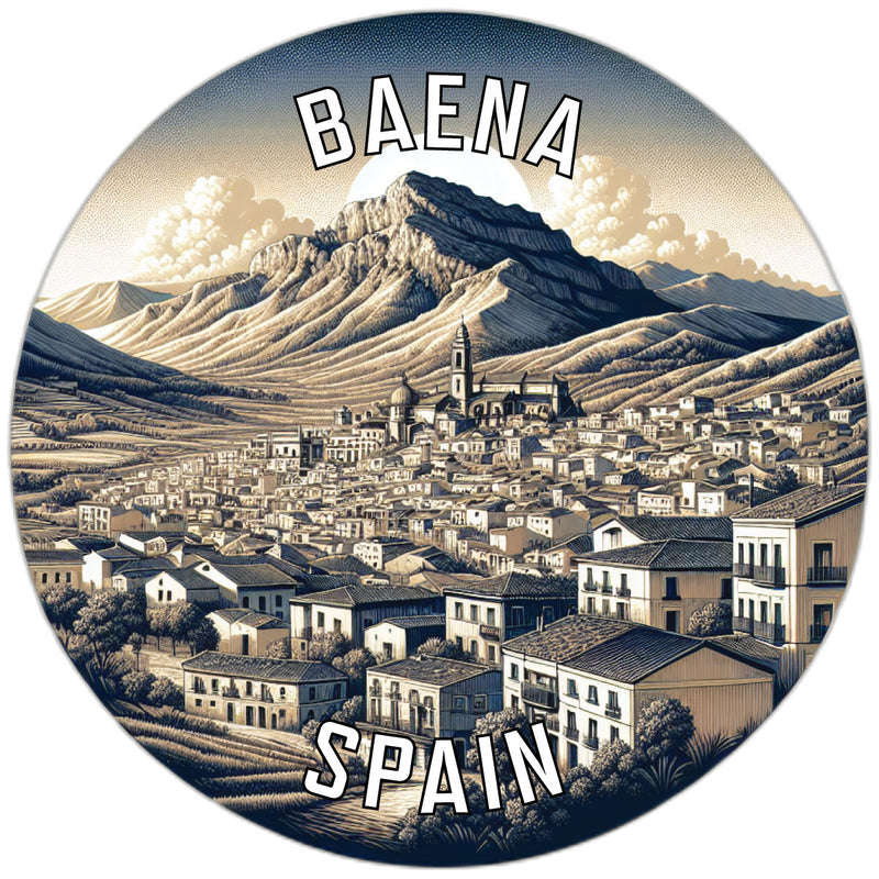 Baena Spain Souvenir Vinyl Decal Sticker 6-Inch