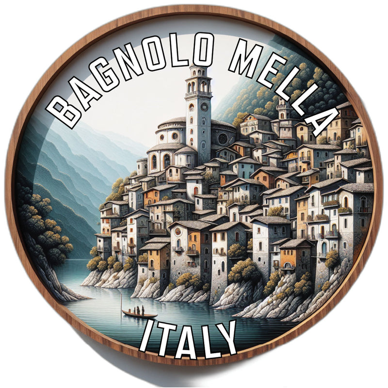 Bagnolo Mella Italy Souvenir Die Cut Flat Magnet 2-Inch