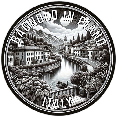 Bagnolo in Piano Italy Souvenir Vinyl Decal Sticker 3-Inch