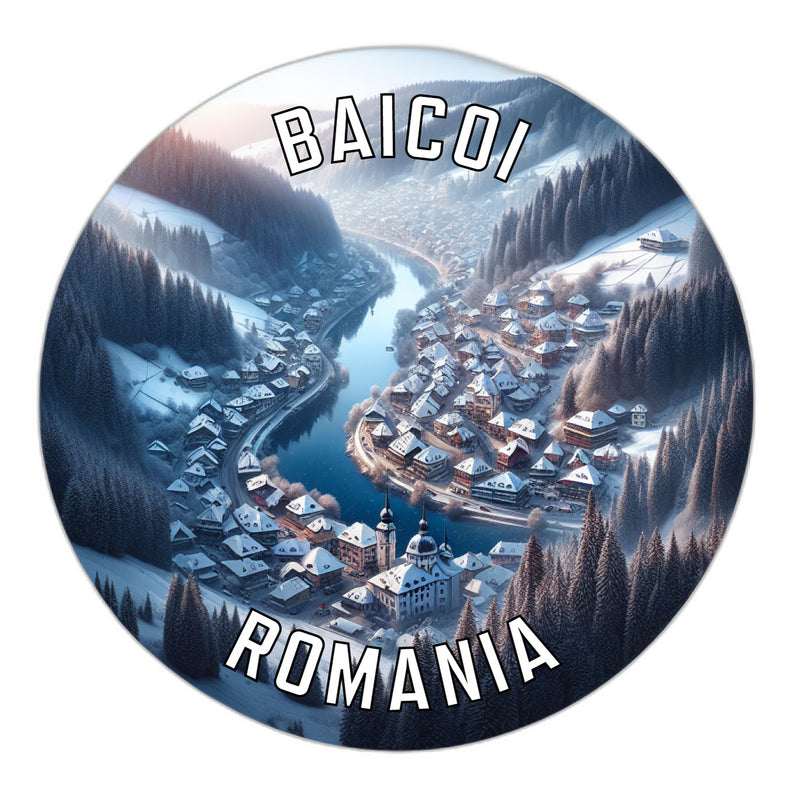 Baicoi Romania Souvenir Vinyl Decal Sticker 6-Inch