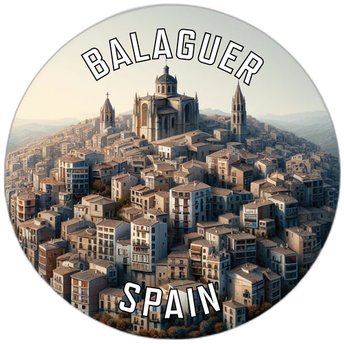 Balaguer Spain Souvenir Die Cut Flat Magnet 6-Inch