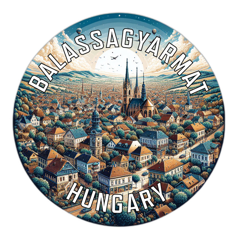 Balassagyarmat Hungary Souvenir Vinyl Decal Sticker 3-Inch