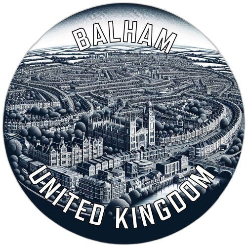 Balham United Kingdom Souvenir Vinyl Decal Sticker 6-Inch