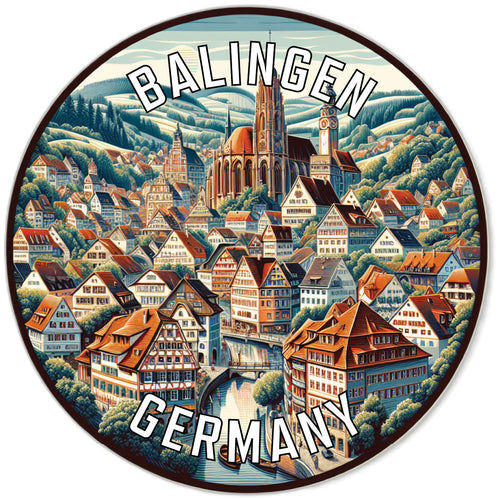 Balingen Germany Souvenir Vinyl Decal Sticker 2-Inch