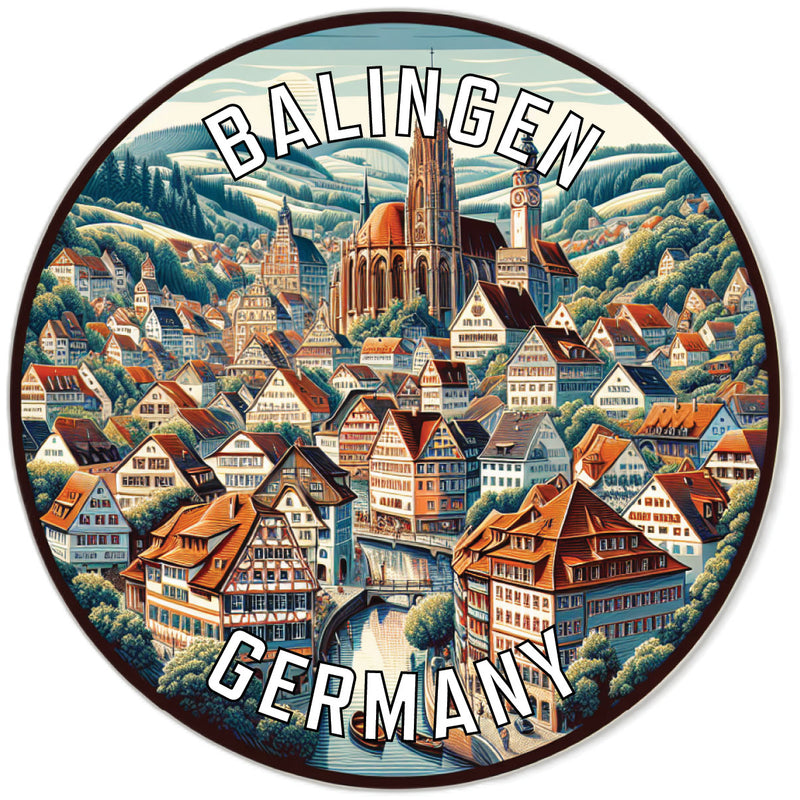Balingen Germany Souvenir Vinyl Decal Sticker 2-Inch