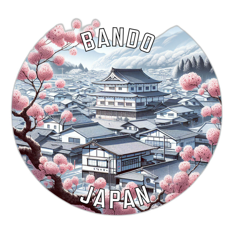 Bando Japan Souvenir Die Cut Flat Magnet 6-Inch