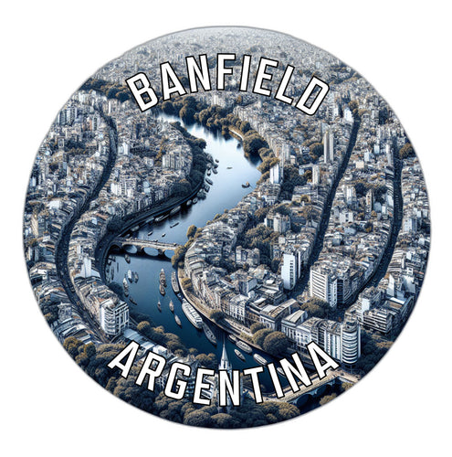 Banfield Argentina Souvenir Vinyl Decal Sticker 2-Inch