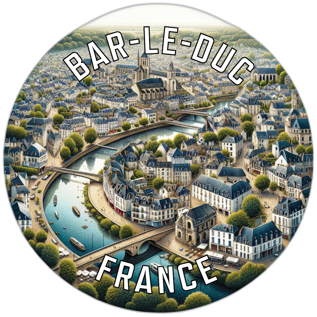 Bar le Duc France Souvenir Vinyl Decal Sticker 2-Inch