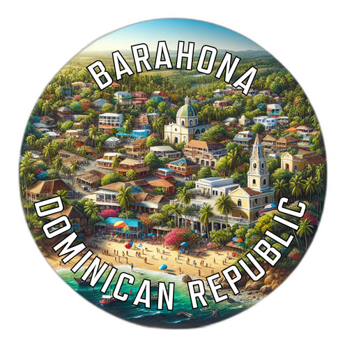 Barahona Dominican Republic Souvenir Vinyl Decal Sticker 6-Inch