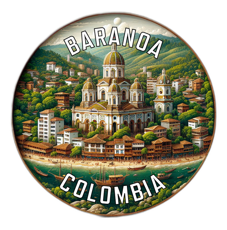 Baranoa Colombia Souvenir Vinyl Decal Sticker 2-Inch