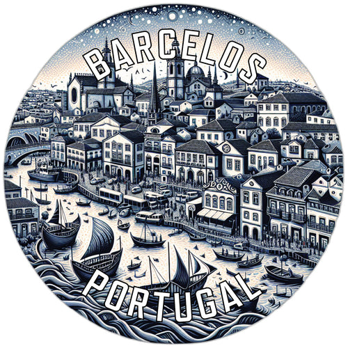 Barcelos Portugal Souvenir Vinyl Decal Sticker 2-Inch