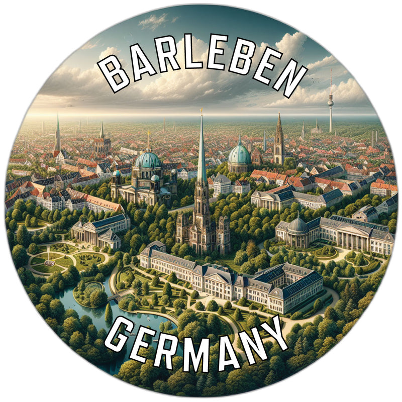 Barleben Germany Souvenir Vinyl Decal Sticker 2-Inch