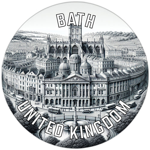 Bath United Kingdom Souvenir Vinyl Decal Sticker 6-Inch
