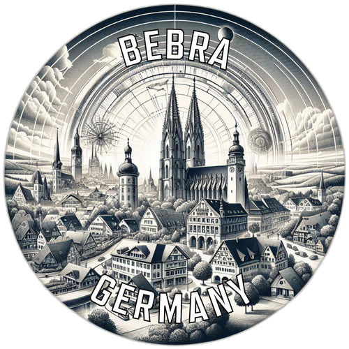 Bebra Germany Souvenir Vinyl Decal Sticker 2-Inch