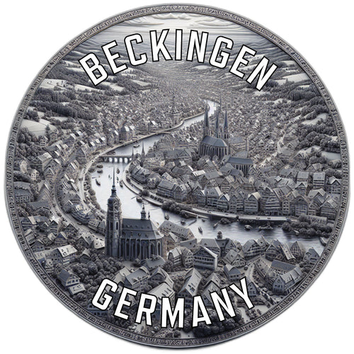Beckingen Germany Souvenir Vinyl Decal Sticker 2-Inch