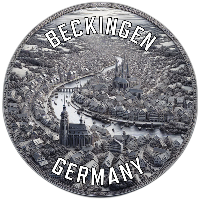 Beckingen Germany Souvenir Vinyl Decal Sticker 2-Inch