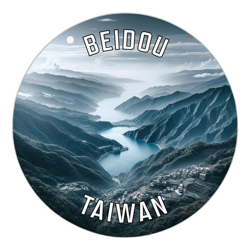 Beidou Taiwan Souvenir Die Cut Flat Magnet 6-Inch