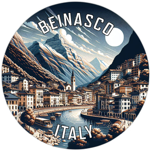Beinasco Italy Souvenir Vinyl Decal Sticker 2-Inch