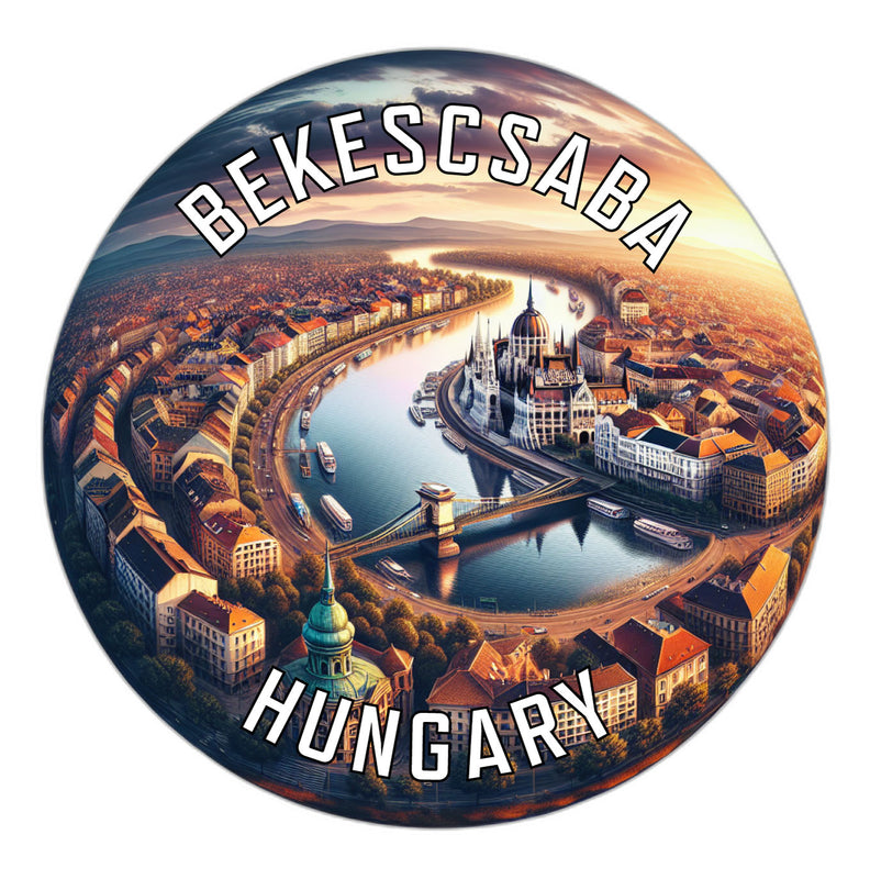 Bekescsaba Hungary Souvenir Vinyl Decal Sticker 2-Inch