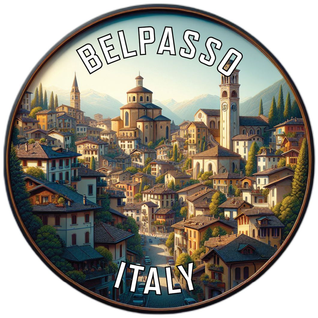 Belpasso Italy Souvenir Vinyl Decal Sticker 2-Inch
