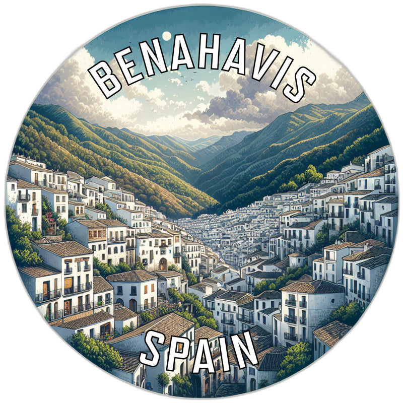Benahavis Spain Souvenir Vinyl Decal Sticker 2-Inch