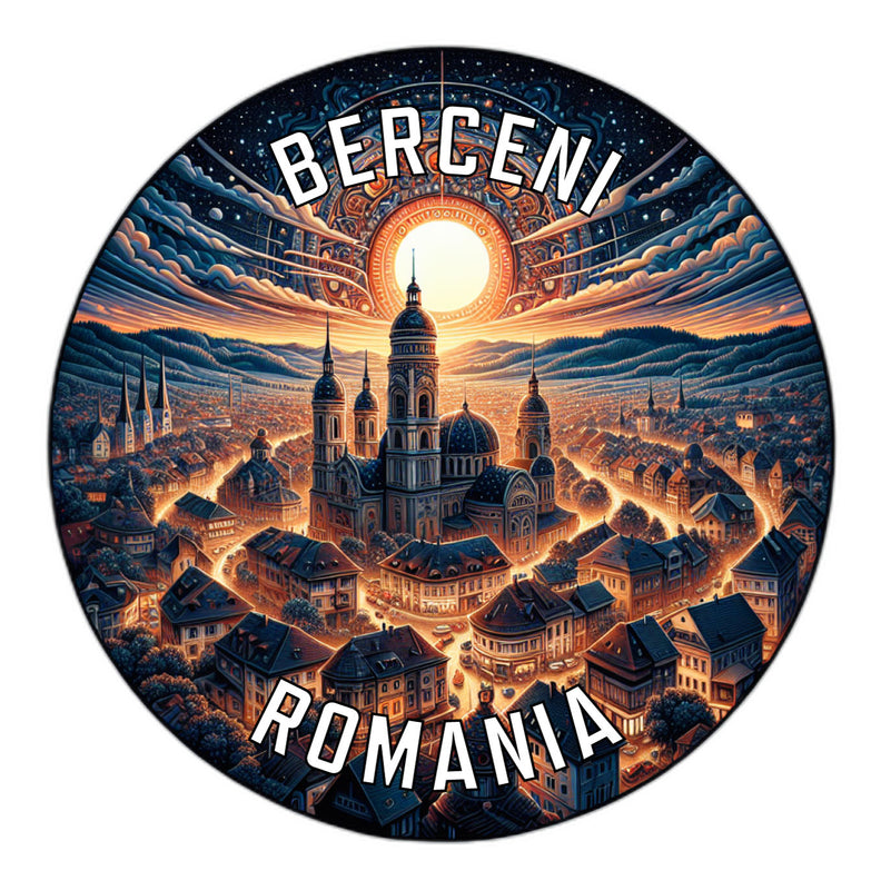 Berceni Romania Souvenir Vinyl Decal Sticker 2-Inch
