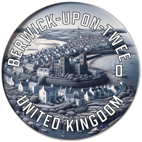 Berwick Upon Tweed United Kingdom Souvenir Die Cut Flat Magnet 2-Inch