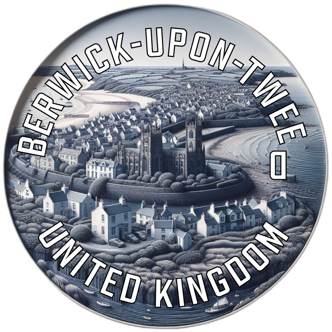Berwick Upon Tweed United Kingdom Souvenir Die Cut Flat Magnet 2-Inch
