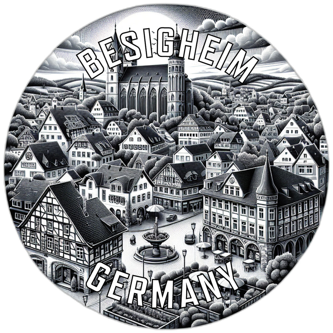 Besigheim Germany Souvenir Vinyl Decal Sticker 4-Inch