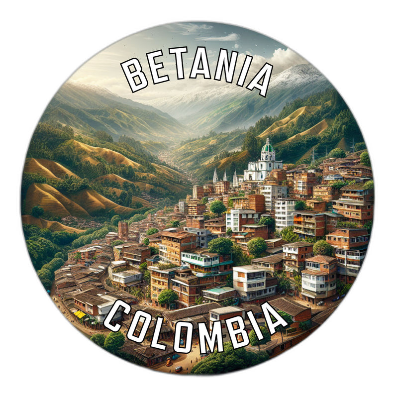 Betania Colombia Souvenir Vinyl Decal Sticker 6-Inch