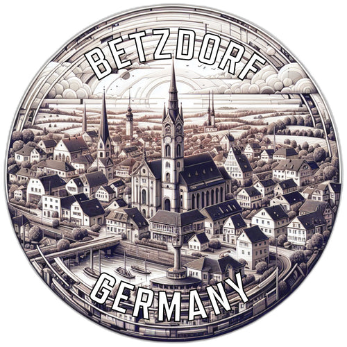 Betzdorf Germany Souvenir Vinyl Decal Sticker 2-Inch