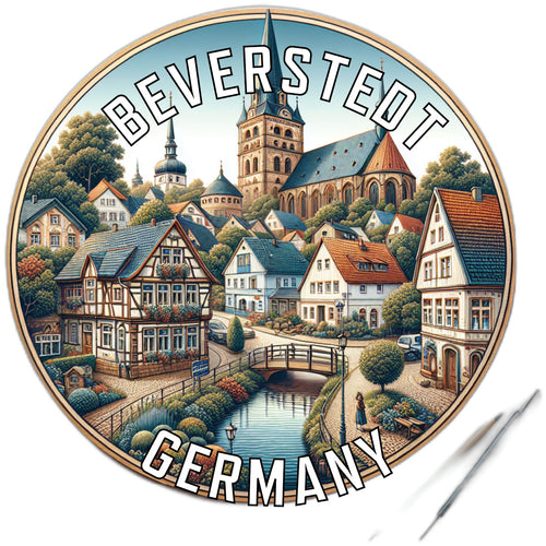 Beverstedt Germany Souvenir Vinyl Decal Sticker 2-Inch