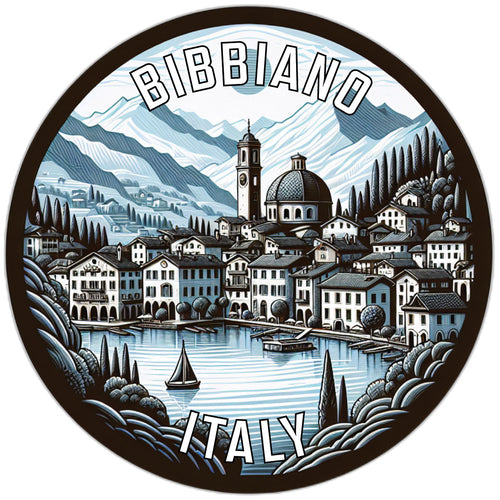 Bibbiano Italy Souvenir Die Cut Flat Magnet 6-Inch