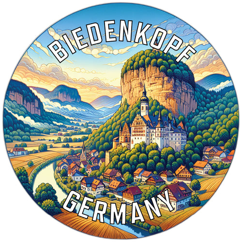 Biedenkopf Germany Souvenir Vinyl Decal Sticker 6-Inch