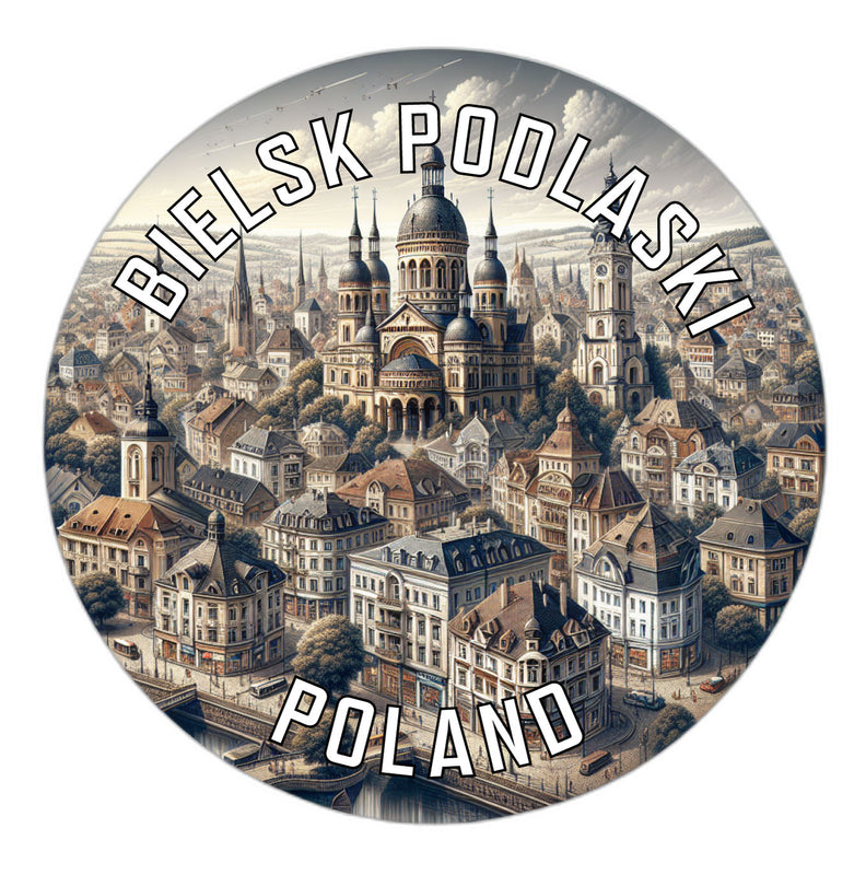 Bielsk Podlaski Poland Souvenir Vinyl Decal Sticker 2-Inch