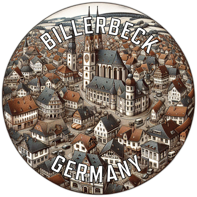 Billerbeck Germany Souvenir Vinyl Decal Sticker 2-Inch