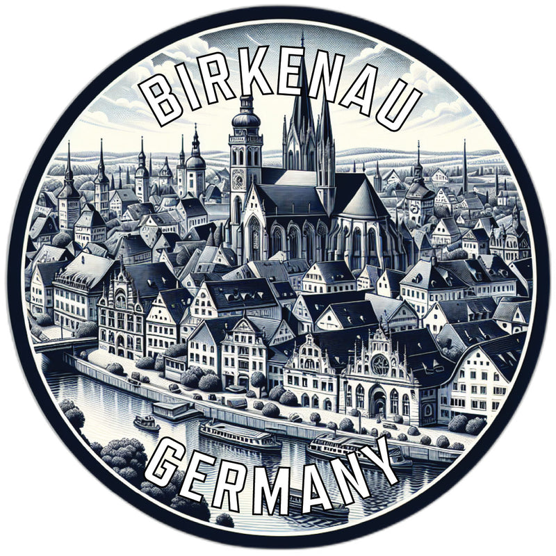 Birkenau Germany Souvenir Vinyl Decal Sticker 6-Inch