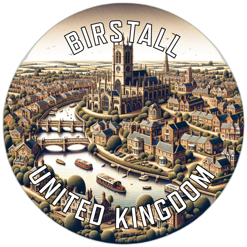 Birstall United Kingdom Souvenir Vinyl Decal Sticker 2-Inch