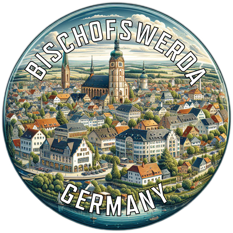 Bischofswerda Germany Souvenir Vinyl Decal Sticker 2-Inch