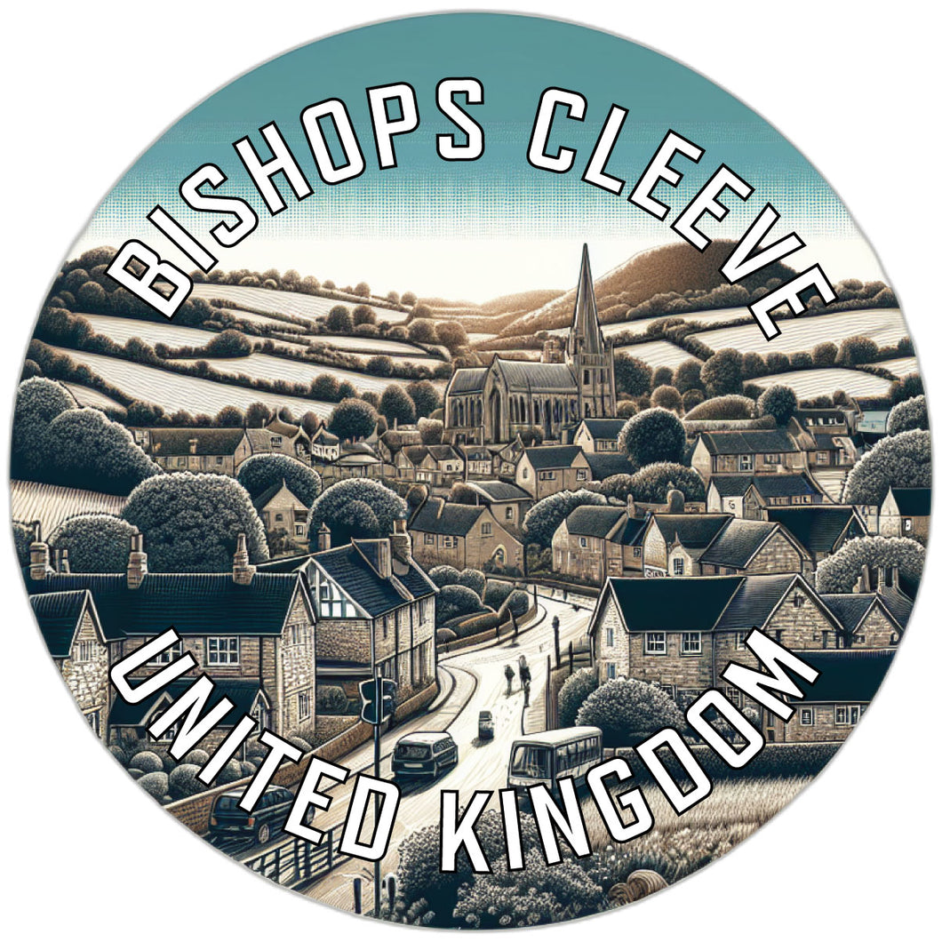 Bishops Cleeve United Kingdom Souvenir Die Cut Flat Magnet 2-Inch