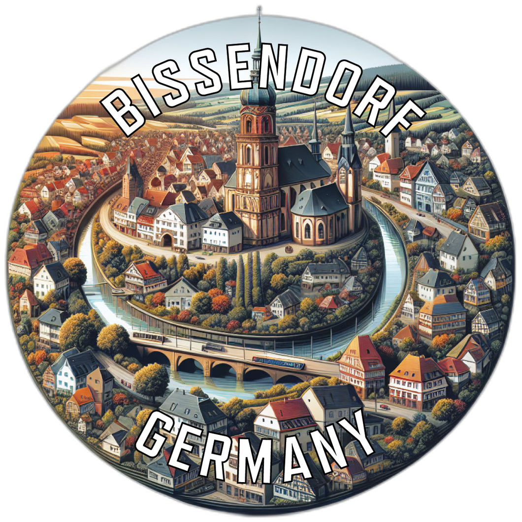 Bissendorf Germany Souvenir Vinyl Decal Sticker 6-Inch
