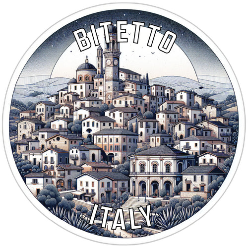 Bitetto Italy Souvenir Vinyl Decal Sticker 6-Inch