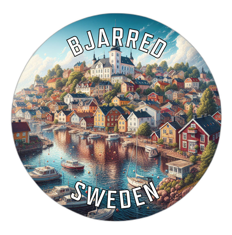 Bjarred Sweden Souvenir Vinyl Decal Sticker 6-Inch