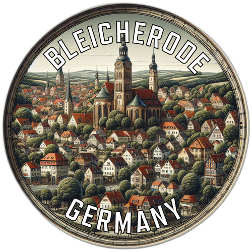 Bleicherode Germany Souvenir Vinyl Decal Sticker 6-Inch