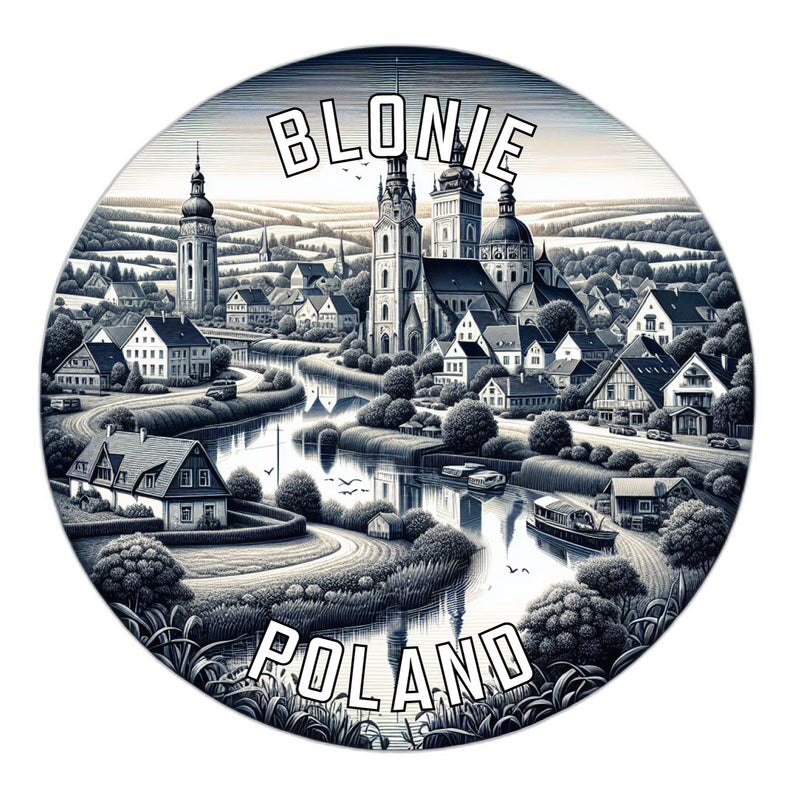 Blonie Poland Souvenir Vinyl Decal Sticker 6-Inch