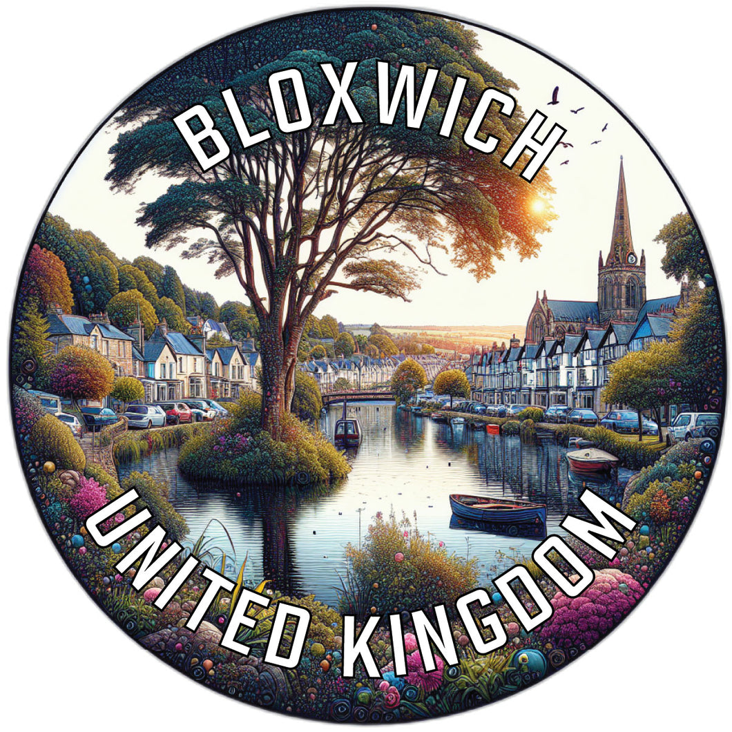 Bloxwich United Kingdom Souvenir Vinyl Decal Sticker 6-Inch