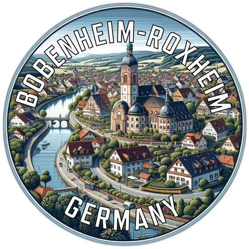 Bobenheim Roxheim Germany Souvenir Vinyl Decal Sticker 3-Inch